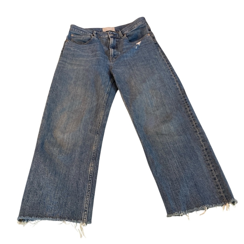Everlane High Rise Straight Jeans in Blue - Picture 3 of 15
